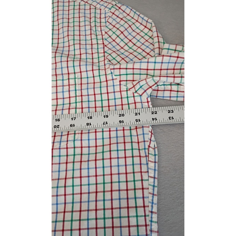 J.CREW Flex Washed Classic Fit Plaid Button-Down Shirt Men's Size M Multicolored - Picture 5 of 13